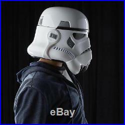 Helmet Star Wars Stormtrooper Adult Full Face Voice Changer White Collector