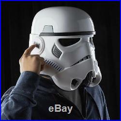 Helmet Star Wars Stormtrooper Adult Full Face Voice Changer White Collector