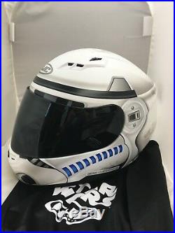 Hjc Cs-r3 Star Wars Storm Troopers Motorcycle Helmet XXL 2xl Free Dark Shield