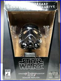 Hot Toys Master Replicas Star Wars Shadow Stormtrooper Helmet Scaled Replica New