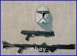 Hot Toys Phase 1 Clone Trooper Helmet, Rifle And Blaster