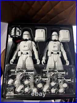 Hot Toys Star Wars FIRST ORDER SNOWTROOPERS Figure Set 16 MMS323 Us Seller