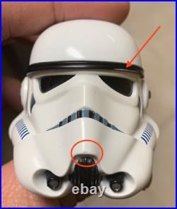 Hot Toys Star Wars Stormtroopers MMS268 Helmet Set of 2 US Seller -READ