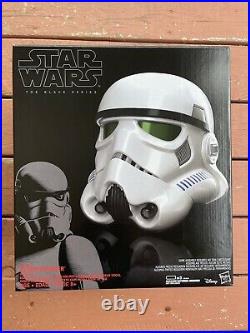 IMPERIAL STORMTROOPER ELECTRONIC VOICE CHANGER HELMET New STAR WARS