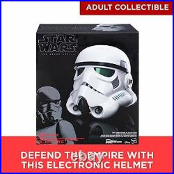 Imperial Stormtrooper Electronic Voice Changer Helmet Collectible Costume White