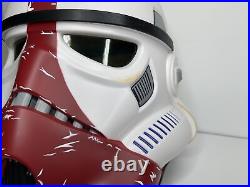 Incinerator Stormtrooper Electronic Helmet STAR WARS Black Series WORKING Great