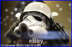 Japanese SAMURAI Yoroi Armor Kabuto x STAR WARS STORM TROOPER Mask Helmet Doll