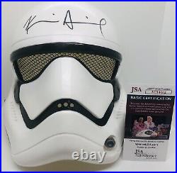 Kevin Smith Signed Star Wars Stormtrooper Full Size Deluxe Disney Helmet Jsa Coa