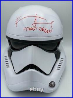 Kevin Smith Signed Star Wars Stormtrooper Hasbro Black Series Helmet Coa Photo