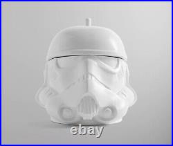 Kith x Star Wars Boba Fett Darth Vader Stormtrooper Helmet Cookie Jar FULL SET