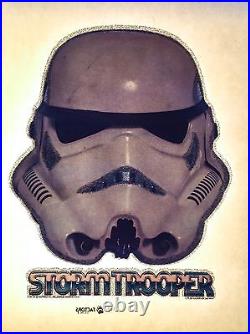 LAST ORIG 77 ANH Star Wars Stormtrooper Helmet ESB vTg t-shirt iron-on transfer