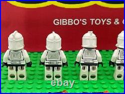 LEGO 6 episode 2 CLONE TROOPERS open helmets minifigures STAR WARS set 4482 7163
