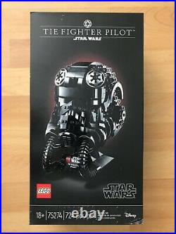LEGO STAR WARS 75274 TIE Fighter Pilot Helmet NISB New & Sealed