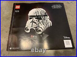 LEGO Star Wars 75276 Retired Storm Trooper Helmet Display Set With Manual And Box