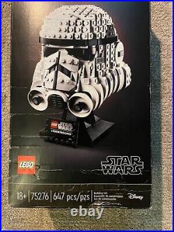 LEGO Star Wars 75276 STORMTROOPER Helmet Set 647 pcs RETIRED Disney NEW Sealed