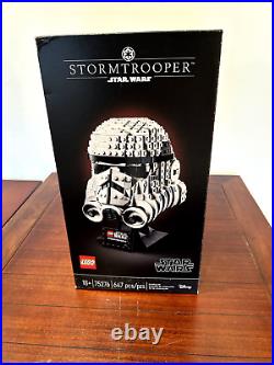 LEGO Star Wars 75276 STORMTROOPER Storm Trooper Helmet Display Set Figure New