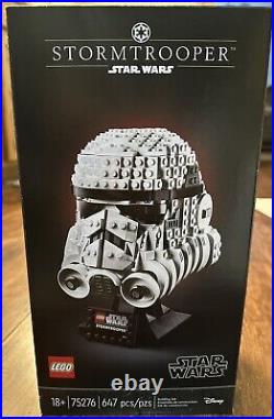 LEGO Star Wars 75276 STORMTROOPER Storm Trooper Helmet Display Set Figure New