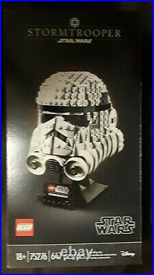 LEGO Star Wars 75276 Stormtrooper Helmet Collectible IN HAND SEALED/ FREE SHIP