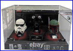 LEGO Star Wars Helmet Collection Display 75276.75274 & 75277 Exclusive Piece