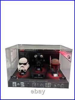 LEGO Star Wars Helmet Collection Display 75276.75274 & 75277 Exclusive Piece