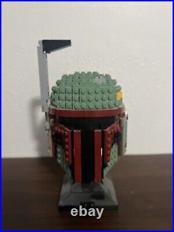 LEGO Star Wars Helmet Lot Stormtrooper (75276) & Boba Fett (75277)