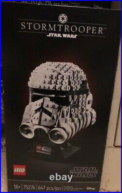 LEGO Star Wars Helmets TIE Fighter Pilot 75274 and Stormtrooper75246 BRAND NEW