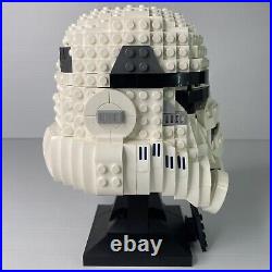 LEGO Star Wars Set 75276 Stormtrooper Helmet 100% Complete (No Box/Instructions)