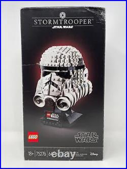 LEGO Star Wars Stormtrooper Helmet 75276 Ages 18+ 647 Pcs Sealed Damaged Box