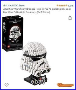 LEGO Star Wars Stormtrooper Helmet (75276) Brand New in Sealed Box Retired