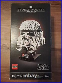 LEGO Star Wars Stormtrooper Helmet 75276 Building Kit Set Retired New Sealed
