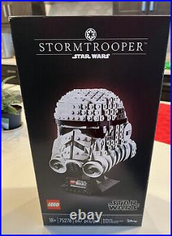 LEGO Star Wars Stormtrooper Helmet (75276) New Sealed In Box Valuable