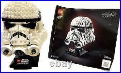 LEGO Star Wars Stormtrooper Helmet 75276 Open/Complete Damaged Box