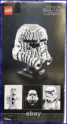 LEGO Star Wars Stormtrooper Helmet 75276 Open/Complete Damaged Box