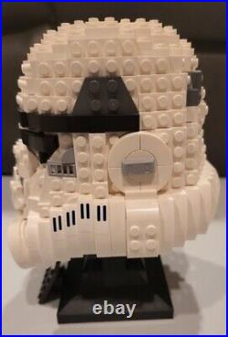 LEGO Star Wars Stormtrooper Helmet 75276 Retired! All pieces, box, instructions