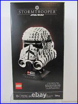 LEGO Star Wars Stormtrooper Helmet 75276 Retired (Pg83E)