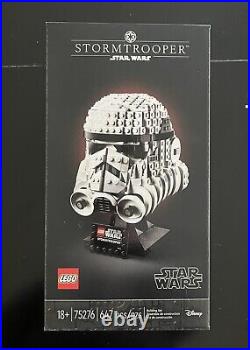 LEGO Star Wars Stormtrooper Helmet (75276) & Scout Trooper Helmet (75305)