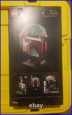 LEGO Star Wars Stormtrooper Helmet (75276) and Boba fett (75277) lot of 2