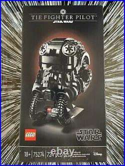 LEGO Star Wars TIE Fighter Pilot (75274) Helmet Collection 724 Pieces