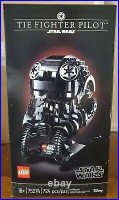 LEGO Star Wars TIE Fighter Pilot Helmet 75274 NEW Sealed Retired