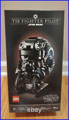 LEGO Star Wars Tie Fighter Pilot Helmet 75274 New and Sealed, Scuffed Box