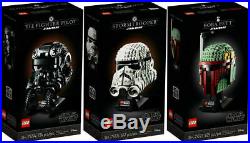 LEGO Star Wars Ultimate Collectors Helmets New Sealed Complete Set of 3