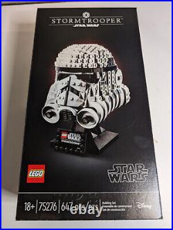 LEGO Stormtrooper Helmet Star Wars (75276) 647 pieces 18+ FACTORY SEALED BOX