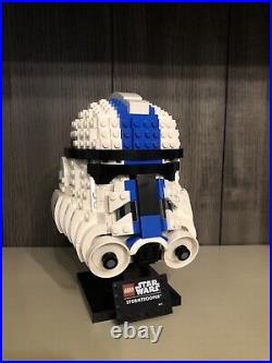 LEGO Stormtrooper Helmet Star Wars 75276! Customized into? 501st Clonetrooper