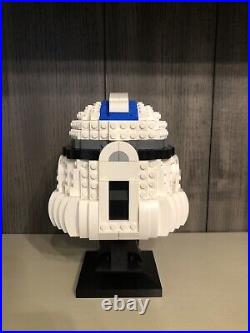 LEGO Stormtrooper Helmet Star Wars 75276! Customized into? 501st Clonetrooper