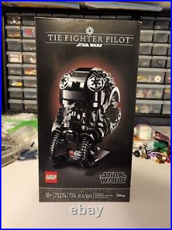LEGO TIE Fighter Pilot Helmet 75274 NEW Factory Sealed, Padded Shipping