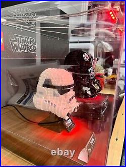 LEGO Target Exclusive Star Wars Helmet Store Display 75276, 75277, 7527