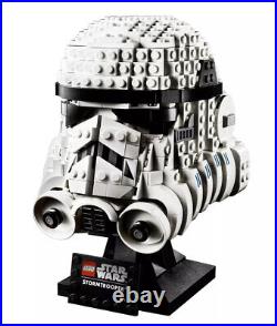 Lego Star Wars (75276) Stormtrooper Helmet New Sealed Retired Display Set