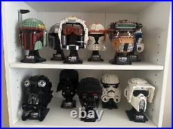 Lego Star Wars Helmet Complete Lot 11 With Retired Tie Fighter 75274 Stormtrooper