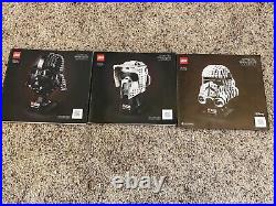 Lego Star Wars Helmets Sets 75305, 75304 and 75276