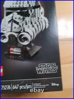 Lego Star Wars StormTrooper Helmet #75276 New Factory Sealed Box RETIRED